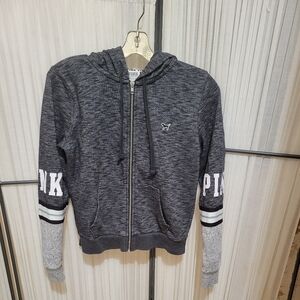 Victoria's Secret  Pink Full Zip Hoodie